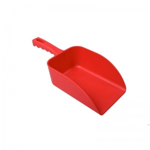 Совок ручной FBK 138x310мм, пластиковый красный