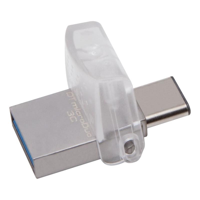 Флэш-диск USB 128Gb Kingston microDuo 3C (DTDUO3C/128GB)