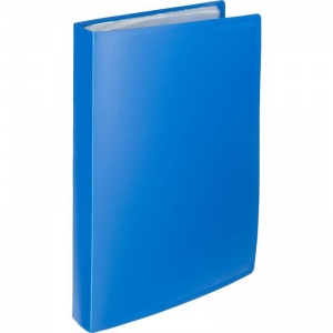 Папка файловая 100 вкладышей Attache Economy Элементари (А4, 40мм, пластик) синяя