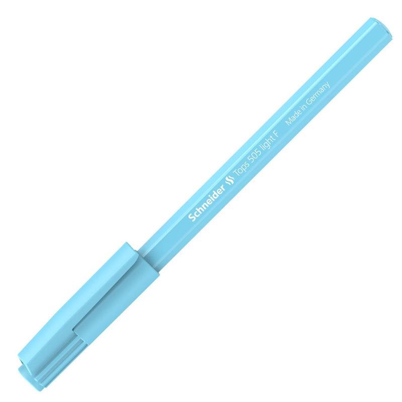 Ручка шариковая Schneider Tops 505 F (0.4мм, синий цвет чернил, корпус пастель, разные цвета) 1шт. (150520)