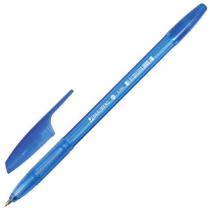 Ручка шариковая Brauberg X-333 (0.35мм, синий цвет чернил, корпус тонированный) 1шт. (BP150)