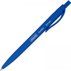 Ручка шариковая автоматическая Attache Comfort (0.5мм, синий цвет чернил, масляная основа) 1шт.