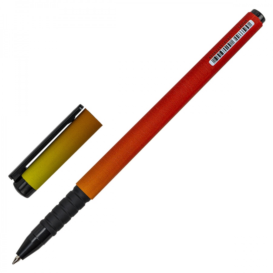 Ручка шариковая Brauberg Soft Touch Grip Gradient Neon (0.35мм, синий цвет чернил, мягкое покрытие) 36шт. (143710)