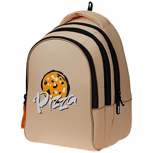 Рюкзак школьный Berlingo inStyle "Pizza", 41x27x20см, 3 отделения, 1 карман, эргономичная спинка (RU08005)