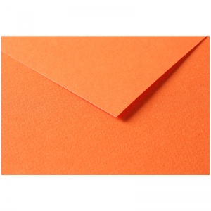 Бумага цветная Clairefontaine Tulipe (25 листов, светло-оранжевый, 500x650мм, легкое зерно) (960172C)