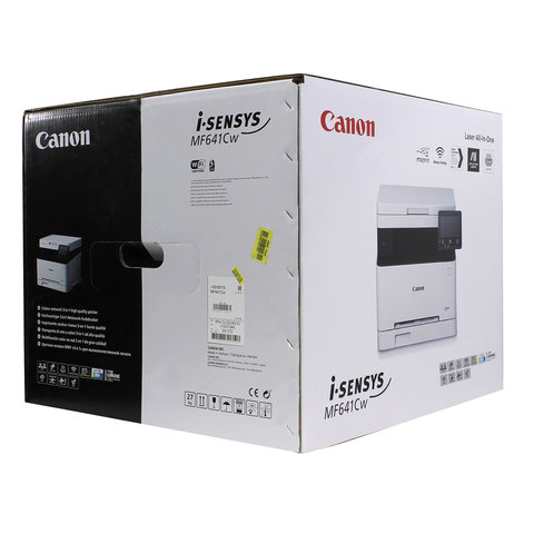 МФУ цветное Canon i-SENSYS MF641Cw, белый, USB/LAN/Wi-Fi (3102C015)