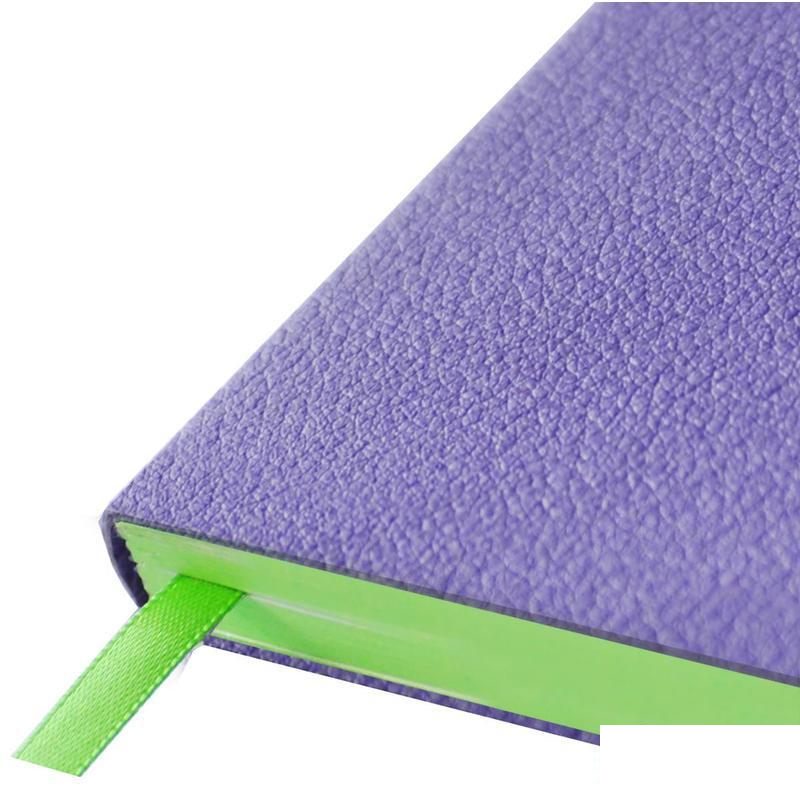 Бизнес-тетрадь 220х266мм Escalada Копибук, 80 листов, клетка, на склейке, фиолетовая (220x266мм)