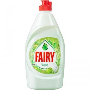 Средство для мытья посуды Fairy "Зеленое яблоко", 400мл