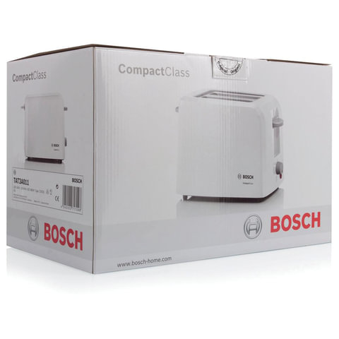 Тостер Bosch TAT3A011, белый (TAT3A011)