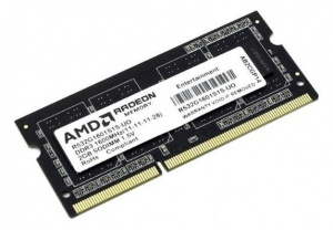 Модуль памяти SO-DIMM 2Gb AMD R532G1601S1S-UO, DDR3, 1600MHz, OEM (R532G1601S1S-UGO)