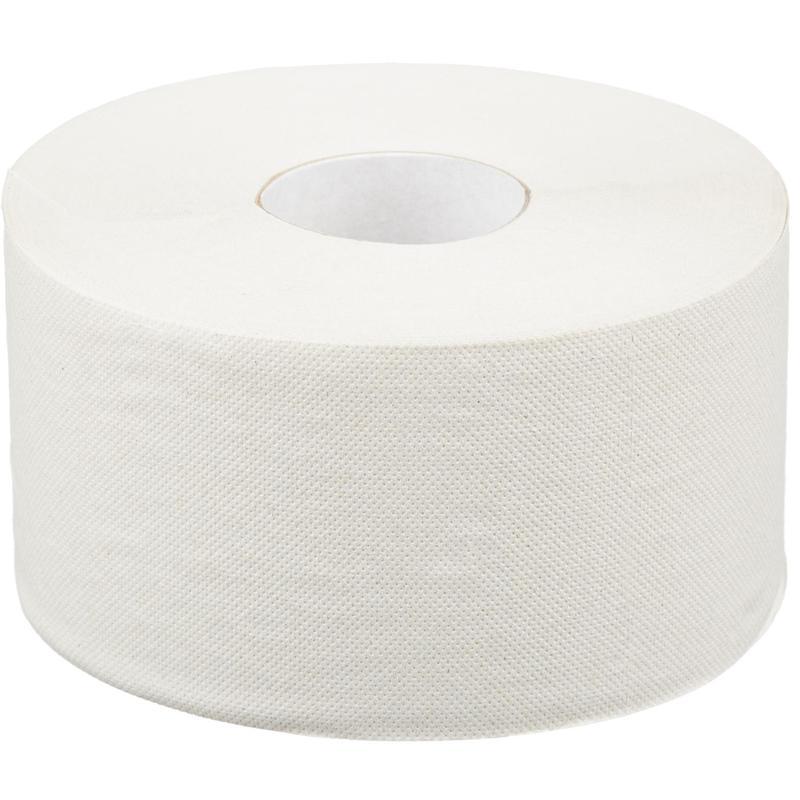Бумага туалетная для диспенсера 1-слойная, белая, 200м, 12 рул/уп (11052058)