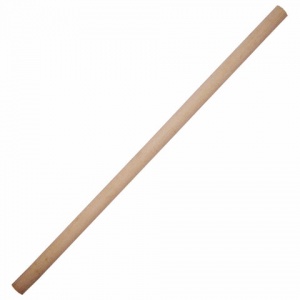 Ручка для щеток, 120см, d=30мм, деревянная (74065)