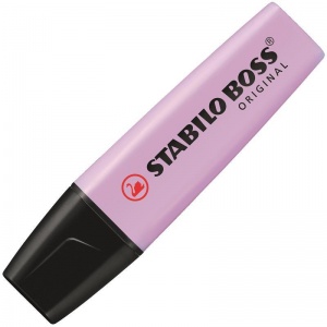 Маркер-текстовыделитель Stabilo Boss Original Pastel (2-5мм, фиолетовый) (70/155), 10шт.