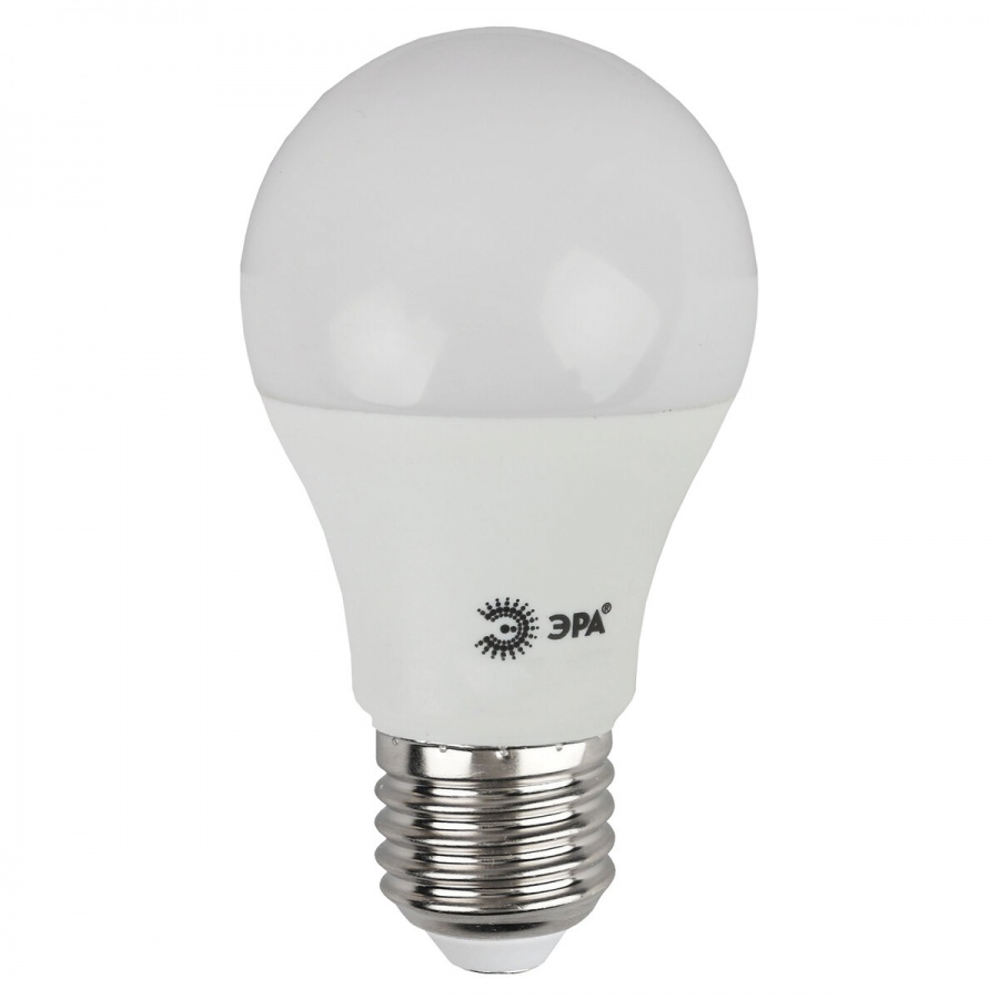 Лампа светодиодная Эра LED (12Вт, Е27, грушевидная) теплый белый, 6шт. (Б0050197)