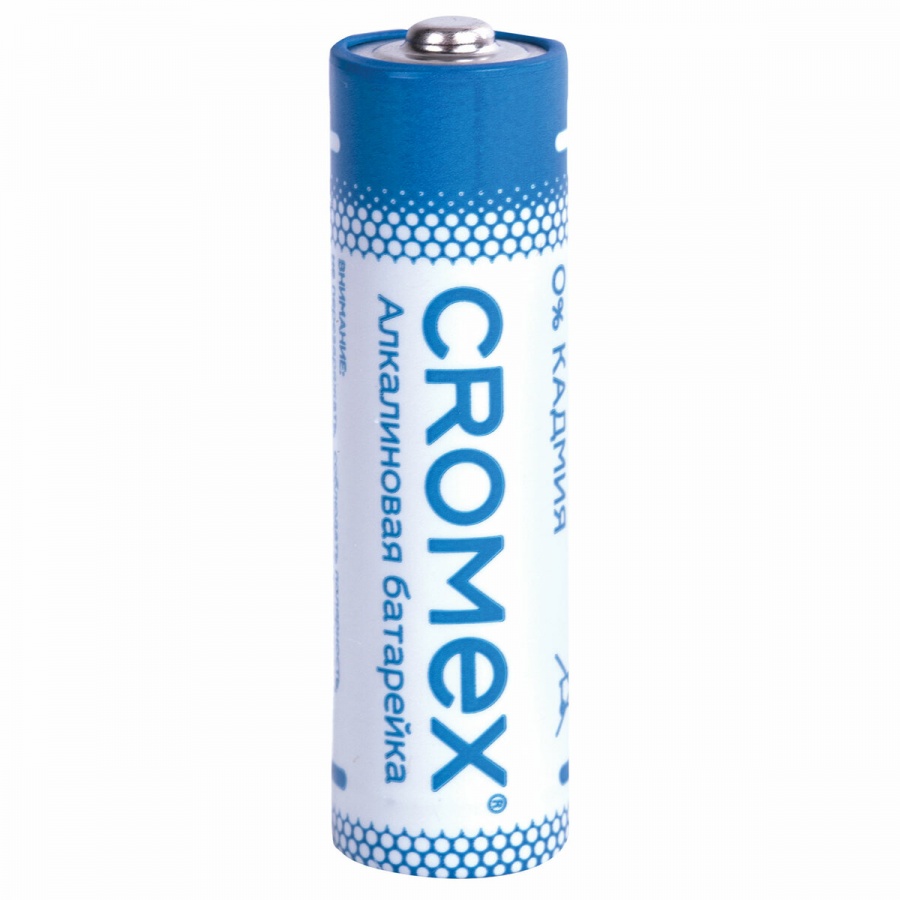 Батарейка Cromex AA/LR06 (1.5 В) алкалиновая (картон, 20шт.) 2 уп. (455593)