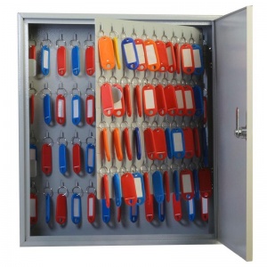 Шкаф для ключей металлический на 96 ключей Cobalt К-96, серый