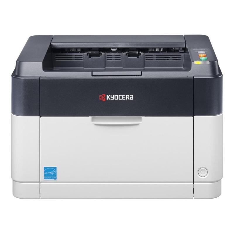 Принтер лазерный монохромный Kyocera FS-1040, белый/черный, USB (1102M23RU0/1102M23RUV)