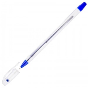 Ручка шариковая Crown Oil Jell (0.5мм, синий цвет чернил, масляная основа) 1шт. (OJ-500B)