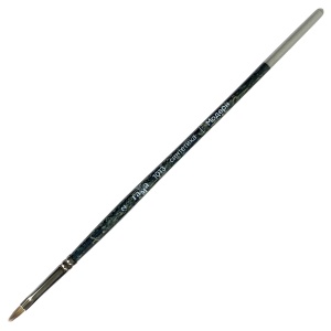 Кисть художественная Гамма "Модерн", синтетика, плоскоовальная №2, короткая ручка (1013002), 6шт.