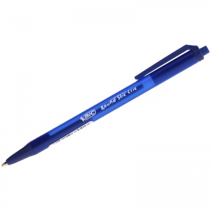 Ручка шариковая автоматическая BIC "Round Stic Clic" (0.4мм, синий цвет чернил) 20шт. (926376)