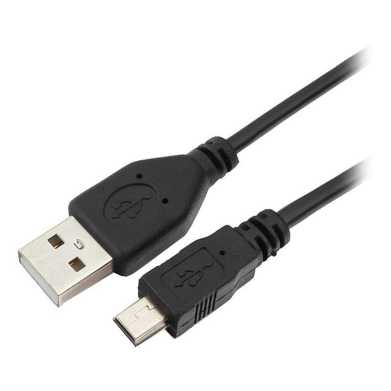 Кабель USB2.0 Гарнизон, USB 2.0 - Mini USB, 0.5м (GCC-USB2-AM5P-0.5M)