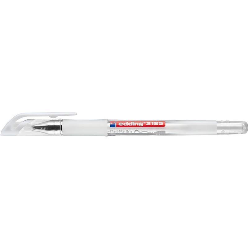 Ручка гелевая Edding 2185/49 (0.7мм, белый) 10шт.