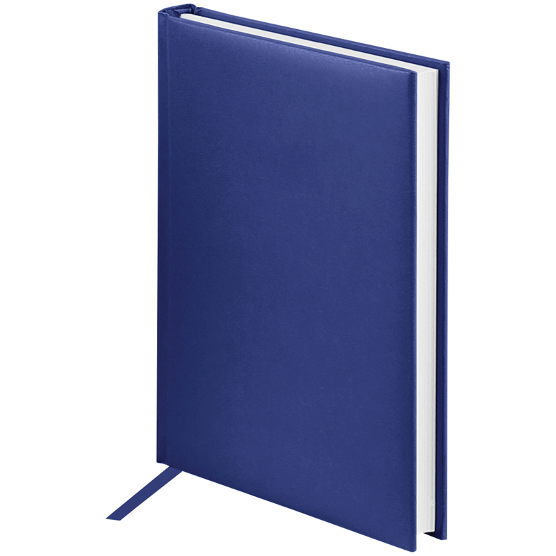 Ежедневник недатированный А5 OfficeSpace Ariane (160 листов) обложка балакрон, синяя (En5_12431)