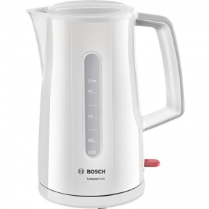 Чайник электрический Bosch TWK 3A011, 2400Вт, белый (TWK3A011)