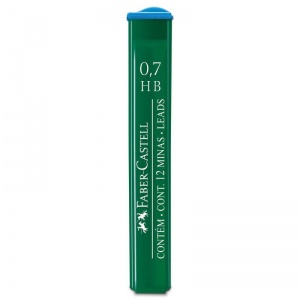 Сменные стержни Faber-Castell Polymer (0.7мм, HB) 12шт. (521700)