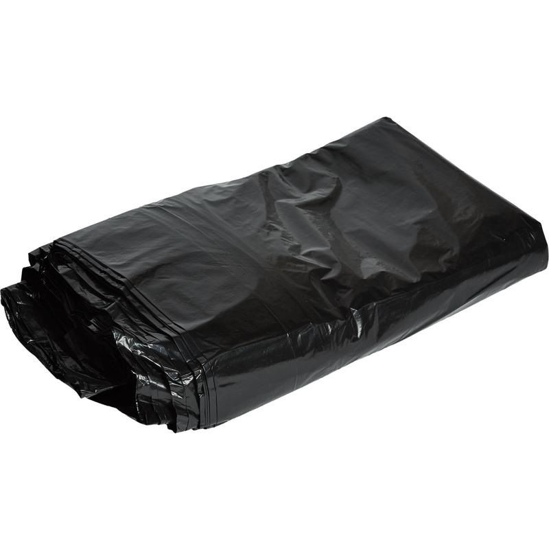 Пакеты для мусора 240л Стандарт (105х135см, 40мкм, черные) ПВД, 50шт. в пачке