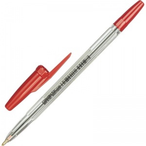 Ручка шариковая Corvina 51 Classic (0.7мм, красный цвет чернил, корпус прозрачный) 1шт. (40163/03)