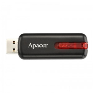 Флэш-диск USB 16Gb Apacer AH326, USB2.0, черный