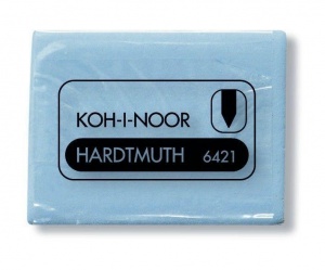 Ластик-клячка Koh-I-Noor 6421 (прямоугольный, мягкий, 47x36x10мм) 18шт. (6421018009KD)
