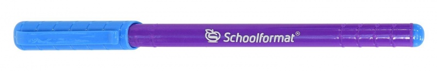 Ручка шариковая schoolФОРМАТ Triple (0.7мм, синий цвет чернил, масляная основа, трехгранная) 50шт.