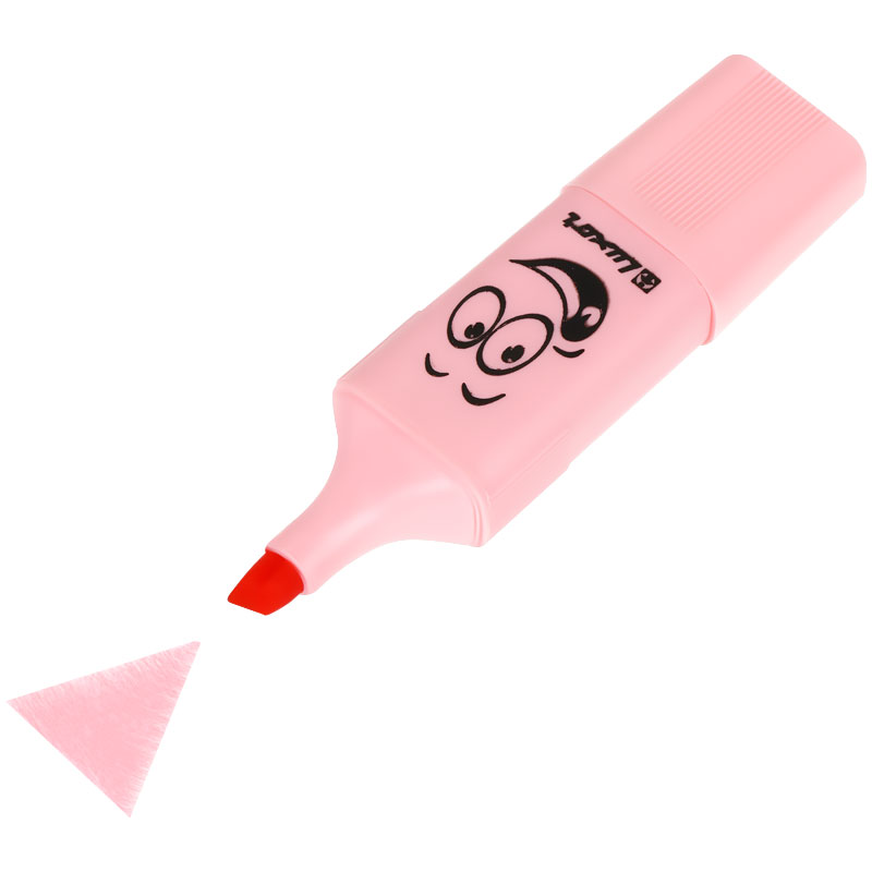 Маркер-текстовыделитель Luxor Eyeliter Pastel (1-4.5мм, пастельный розовый, 1-5мм (4034P)