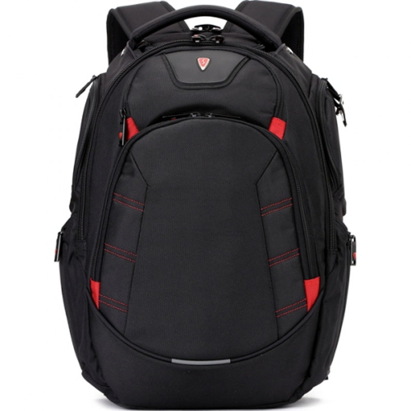 Рюкзак для ноутбука 15.6&quot; Sumdex PJN-303BK, полиэстер, черный, 500x370x195мм (PJN-303BK)