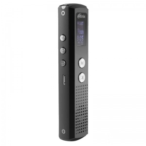 Диктофон цифровой Ritmix RR-120, 4Gb, черный