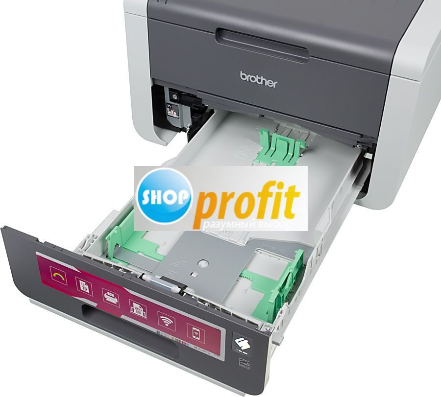 Принтер лазерный цветной Brother HL-3140CW, черный/белый, USB/Wi-Fi (HL3140CWR1)
