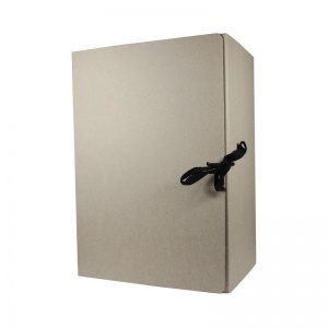 Короб архивный Attache Economy (А4, 100мм, 2 завязки, переплетный картон), 25шт.