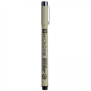 Ручка капиллярная Sakura Pigma Micron (0.30мм) черная (XSDK02#49)