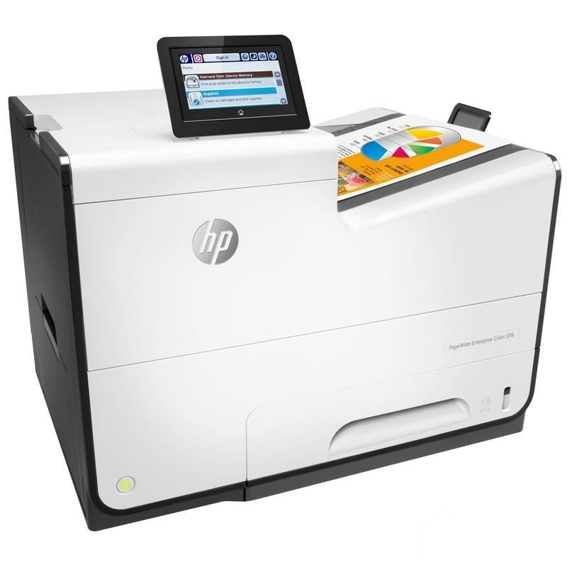 Принтер струйный HP PageWide Enterprise Color 556dn, USB/LAN/Wi-Fi (G1W46A)