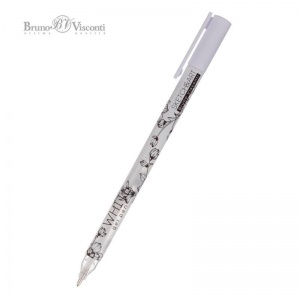 Ручка гелевая Sketch&Art UniWrite.White (0.8мм, белая) (20-0312/03), 24шт.