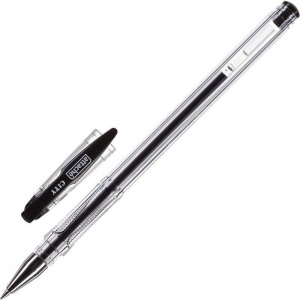 Ручка гелевая Attache City (0.5мм, черный) 1шт.