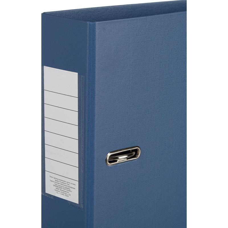 Папка с арочным механизмом Attache (75мм, А4, картон/пвх) синяя