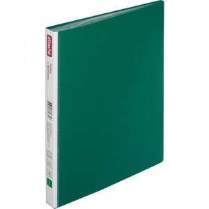 Папка файловая 60 вкладышей Attache (А4, пластик, 20мм, 700мкм) зеленая, 30шт.