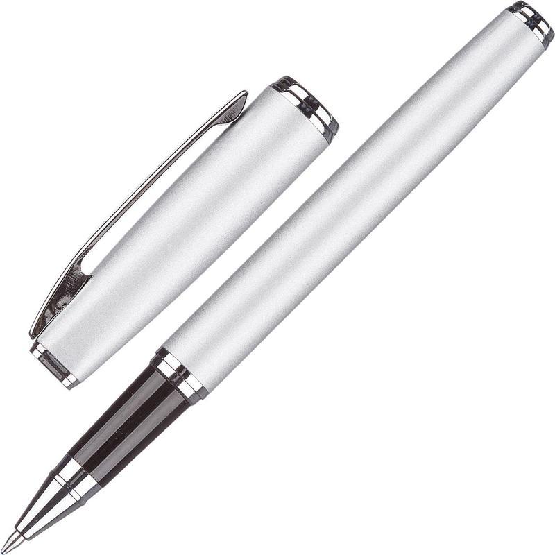 Ручка гелевая Attache Selection Elegance (0.5мм, синий, корпус серебристый), 20шт.