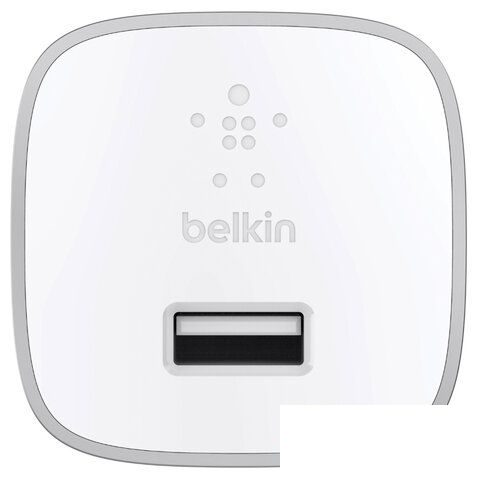 Зарядное устройство автомобильное Belkin, кабель Type-C, серебристый (F7U034vf04-SLV)