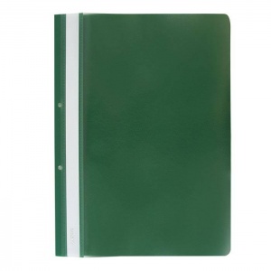 Папка-скоросшиватель Stanger (А4, 180мкм, до 100л., пластик) зеленая, 1шт.