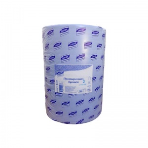 Протирочная бумага в рулонах Luscan W1, 2-слойная голубая, 1 рулон по 1000 листов