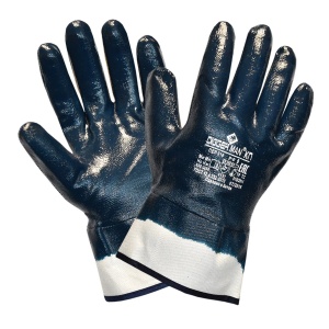 Перчатки защитные хлопковые Diggerman КП, нитриловое покрытие (облив), размер 9 (L), синие, 1 пара (ПЕР318)